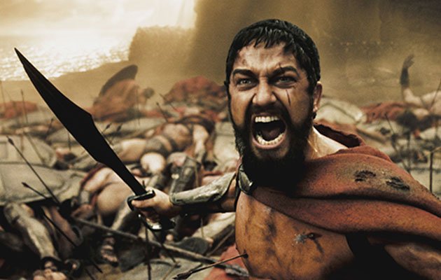 Leónidas, el macho alfa Leónidas, el macho alfa