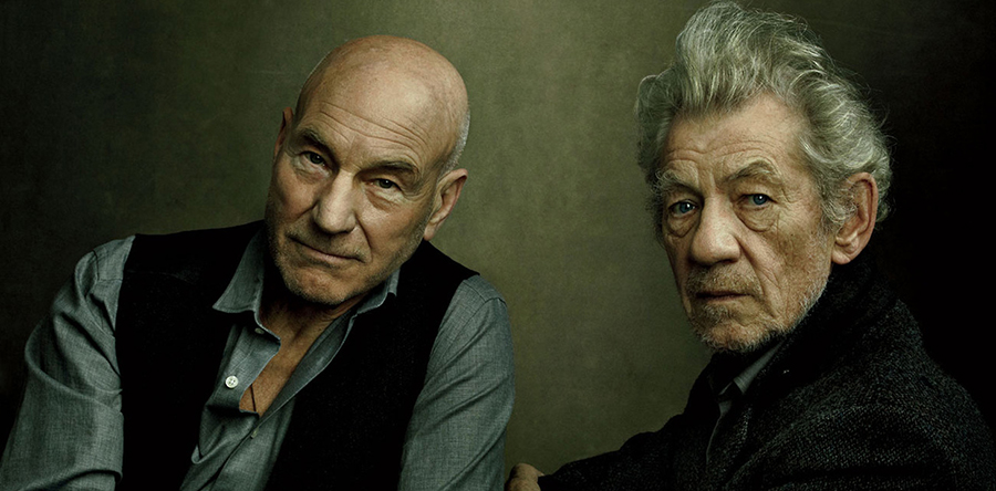 Patrick Stewart - Ian McKellen