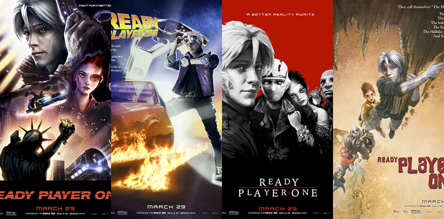 Conoce a los personajes de Ready Player One con estos pósters