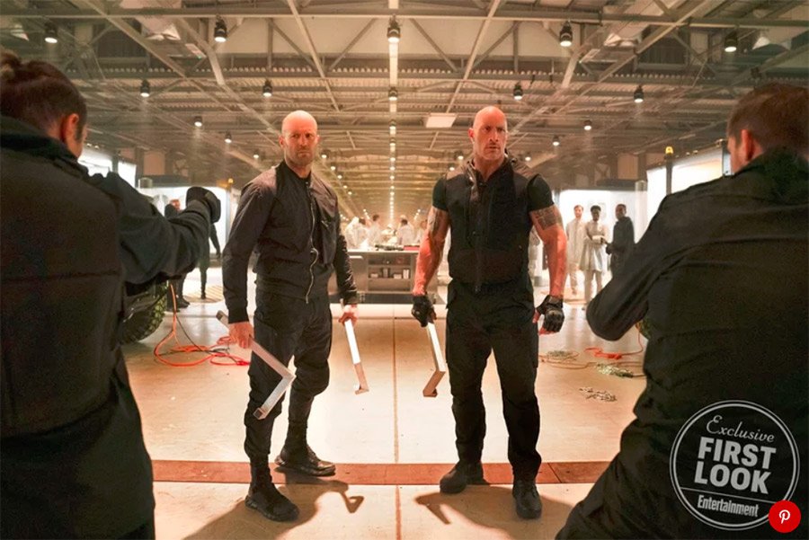 HOBBS AND SHAW avance Nuevas fotos y nuevo título  de cine fantástico, terror y ciencia