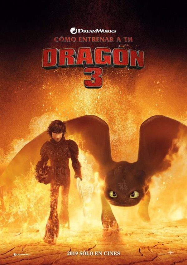 CÓMO ENTRENAR A TU DRAGÓN 3 posters - Web de cine fantástico, terror y ...