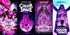 COLOR OUT OF SPACE posters